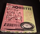 Vintage Lowe Monte Carlo Roulette Wheel With Sheet And Mtl Balls In Original Box
