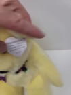 Ty Beanie Buddy Mother The Mother s Day Bear Yellow W Purple Ribbon 14    30cm New
