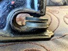 Antique Cast Iron Seal Press Stamp Embosser Notary 1907 Gold Mining Company