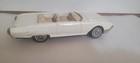 Vintage Bandai Japan Tin Friction 1961 Ford Thunderbird - White - 4 Parts repair