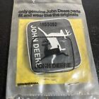 Vintage John Deere Snowmobile Handlebar Emblem Badge Am55052 Oem Nos