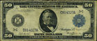 Fr  1033  50 1914 Federal Reserve Note Philadelphia Fine