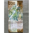 Swiss 200 Francs Circulated Banknote Franc Bill Switzerland Chf