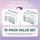 Amplim Early Detection Pregnancy Test Sticks  15 Ct Pk  Exp 01 2027