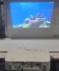 Nec Np-p554u 3lcd Wuxga Projector 5300 Lumens 2578 Lamp Hours No Remote