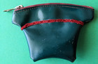 Ultra-retro 1950s Vintage Plastic Change Purse   Ries Zipper   Vg Cond