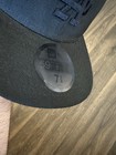 Los Angeles Dodgers Hat Cap Fitted 7 3 8 All Black New Era 59fifty Mlb Baseball