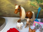 Barbie Sweet Orchard Farm Animal Rescue Barn Forest Animals Pets Extras Lot