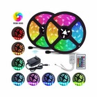 10m Rgb Waterproof 300 Led Strip Light Smd 44 Key Remote 12v Dc Power Kit 5050 X