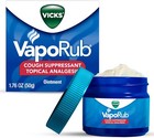 Exp  12 25 Vicks Vaporub Cough Suppressant Topical Analgesic Ointment 1 76 Oz