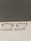 Vintage Shuron 1 10 12k Gold Filled Semi Rimless Eyeglasses Cable Temples Case