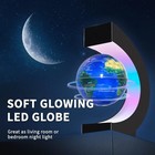 Magnetic Levitating Floating Globe With Led Lights C Frame World Lamp Desk Decor