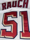 Game Used Auto Jon Rauch Washington Nationals 2005 Jersey Mlb Men   s 52 White Usa