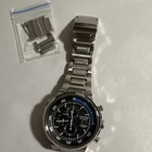 Citizen Eco-drive Chronograph B612-s083125 Wr200 Men   s Stainless Steel Watch 