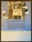 Wwii  Caterpillar Diesel On Guard  World War Ii Brochure Booklet Pamplet Tractor