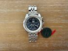 Breitling Bentley 6 75 Blue Speed Dial Chronograph Stainless Steel A4436412 c786