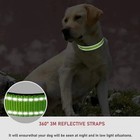 Adjustable Nylon Dog Collar Puppy Pet Collar Buckle Neck Collar S-xl Solid Color
