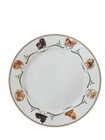 The Danbury Mint Pomeranian Dog Dinnerware Dinner Plates Dishes Set Of 4 10 5   