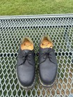 Vintage Dr Doc Martens Oxford Shoes Uk 6 M 7 W 8 Black Leather England Made
