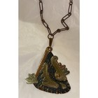 Mexican Mixed Metals Necklace Vintage 