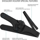 Shoulder Gun Holster Hidden Universal Tactical Hand Pistol Rifle Carry Pouch