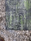 Antique Metal Tin Ceiling Tile 24    X 24  Salvaged Vintage 
