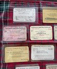 Vintage Lot Of 15 Railroad Passes And Tickets