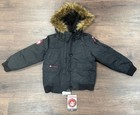 Canada Weather Gear Kids Full-zip Winter Coat Parka Nwt Size 7 8