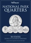 50 State Quarters Album Territories Collector Coin Folder Collecting Binder Book