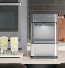 Ge Profile Opal 2 0 38lb  Countertop Nugget Ice Maker Stainless Steel Wi-fi