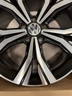 18    Volkswagen Vw Passat Wheel Rim Stock Factory Oem 18x8 Black Machined 20-22