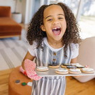 Melissa   Doug Slice   Bake Cookie Set With Wooden Play Food  Colorful Toppings