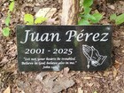 Loved One Memorial Grave Marker Headstone Garden Granite Stone Burial Plaque T10
