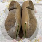 Vintage Wooden Clog Shoes With Bow Souvenir 10   ish Rare             