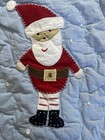 Pottery Barn Kids Santa Quilted Pillow Sham  Standard   Christmas