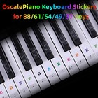 Keyboard Sticker 22 7   24 6cm For 88 61 54 49 37key Keyboard Stickers
