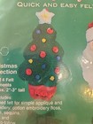 Vintage 1994 Bucilla Felt Christmas Ornament Kits 33473