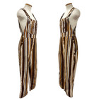 Vintage 1960s Big Smith Rare Brown Stripe Overalls