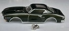Nos Auto World Green 68 Firebird Thunderjet Ho Slot Car Body Runs On Aurora Afx