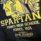 Neca Twilight Saga New Moon Canvas Tote Bag Spartans Forks High School Nwt