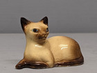Retired Hagen Renaker Siamese Lying Cat