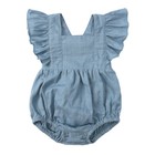 Newborn Infant Baby Girls Clothes Set Sleeveless Romper Suit Jumpsuit Outfits
