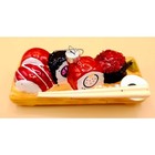 2x Bloomingdales Sushi   Lunchbox Glass Ornaments Set Of 2 Premium Quality Xmas