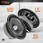 Prv Audio 6mr400-4 6 5  Bullet Midrange Speaker Pair 4 Ohm 400w