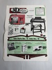 70   s Vintage 3d Danners Department Store Newspaper Flyer Christmas - Toys Music