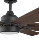 Home Decorators Collection Makenna 60 In Cctled Indoor outdoor Black Ceiling Fan