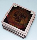 Cash Three Set Of 12 Antique Magic Lantern Slides 1893 Temperance Story