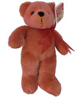 Avon Year Of The Teddy Bear 100th Anniversary 2002 Reddish Pink Plush