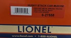 Lionel 6-27558 o Scale csx Husky Stack Car  620358