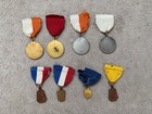  8  Vintage Majorette Marching Band Baton Twirling Medal Ribbon Awards